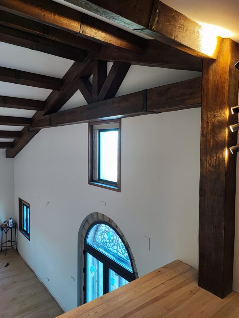 Vigas decorativas de madera